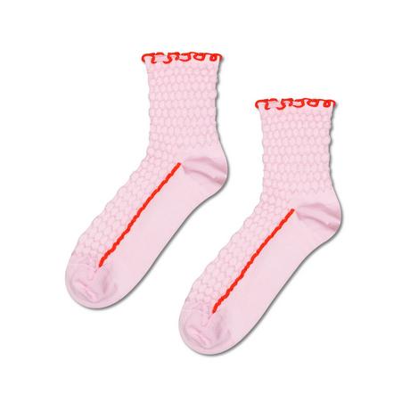 Happy Socks Structure Slinky 1/4 Crew Sock Chaussettes 