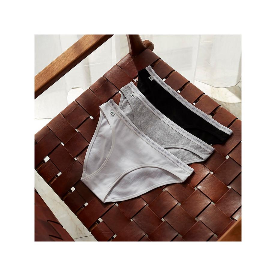 LACOSTE Lot de 3 Slips  