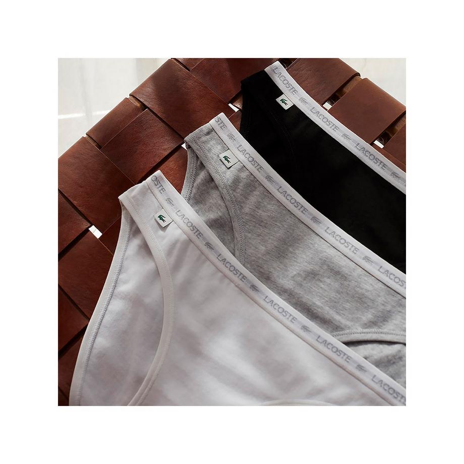 LACOSTE Lot de 3 Slips  