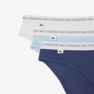 LACOSTE  Lot de 3 slips 