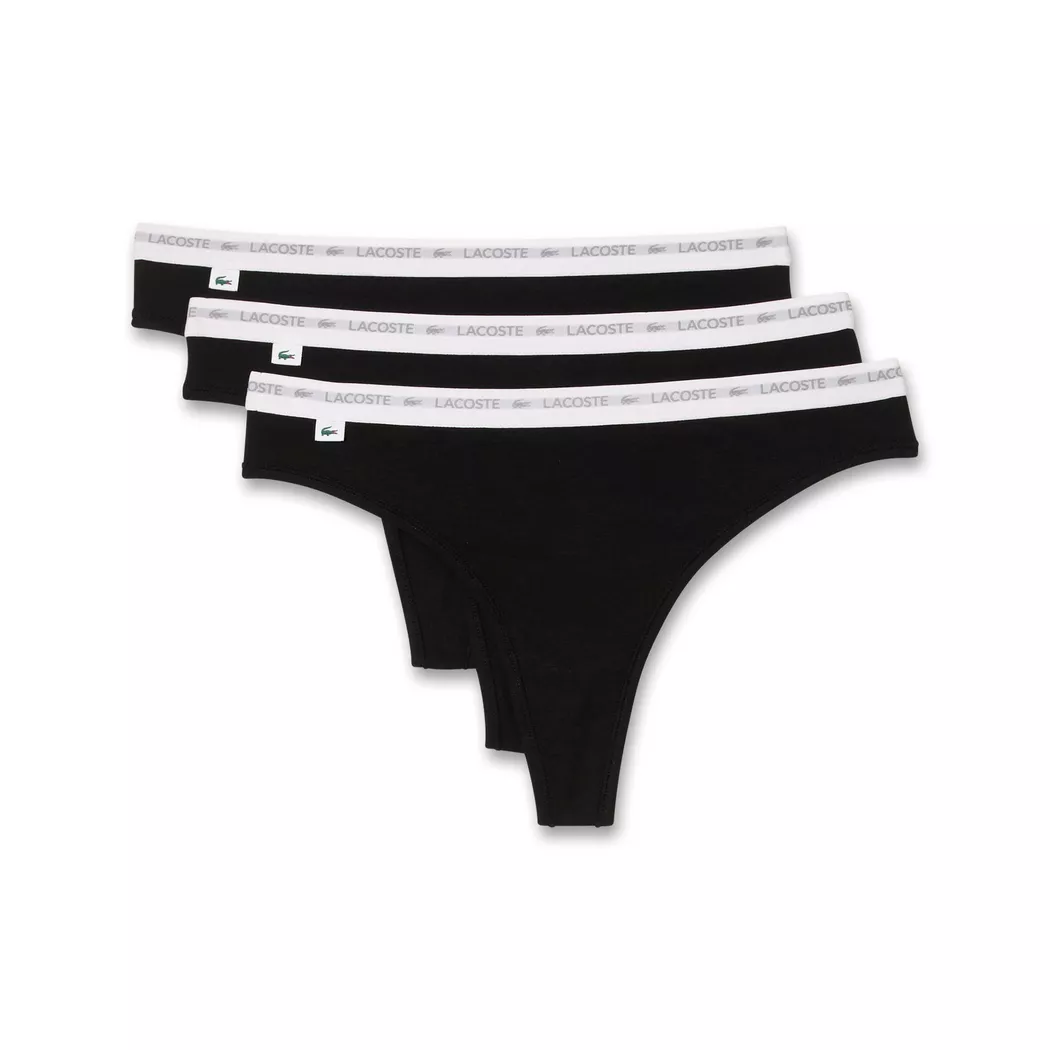 Lacoste - Triopack, Slips, für Damen, Black, Größe XS 2