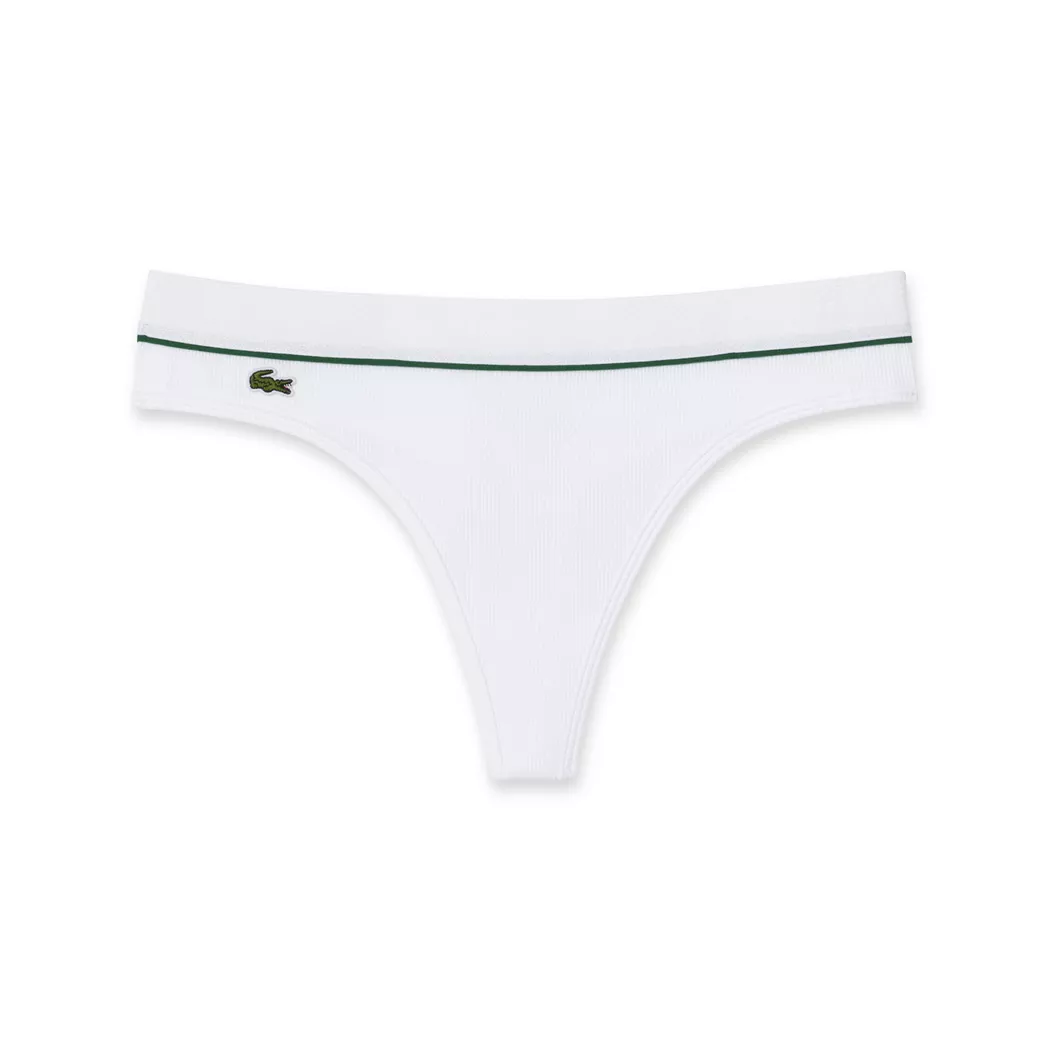 Lacoste Tanga Briefs White M 2