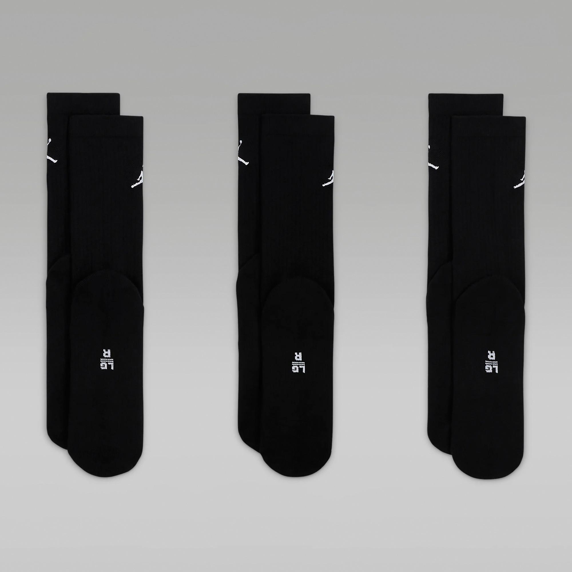 NIKE Jordan Everyday Crew Calze 3 Paia  