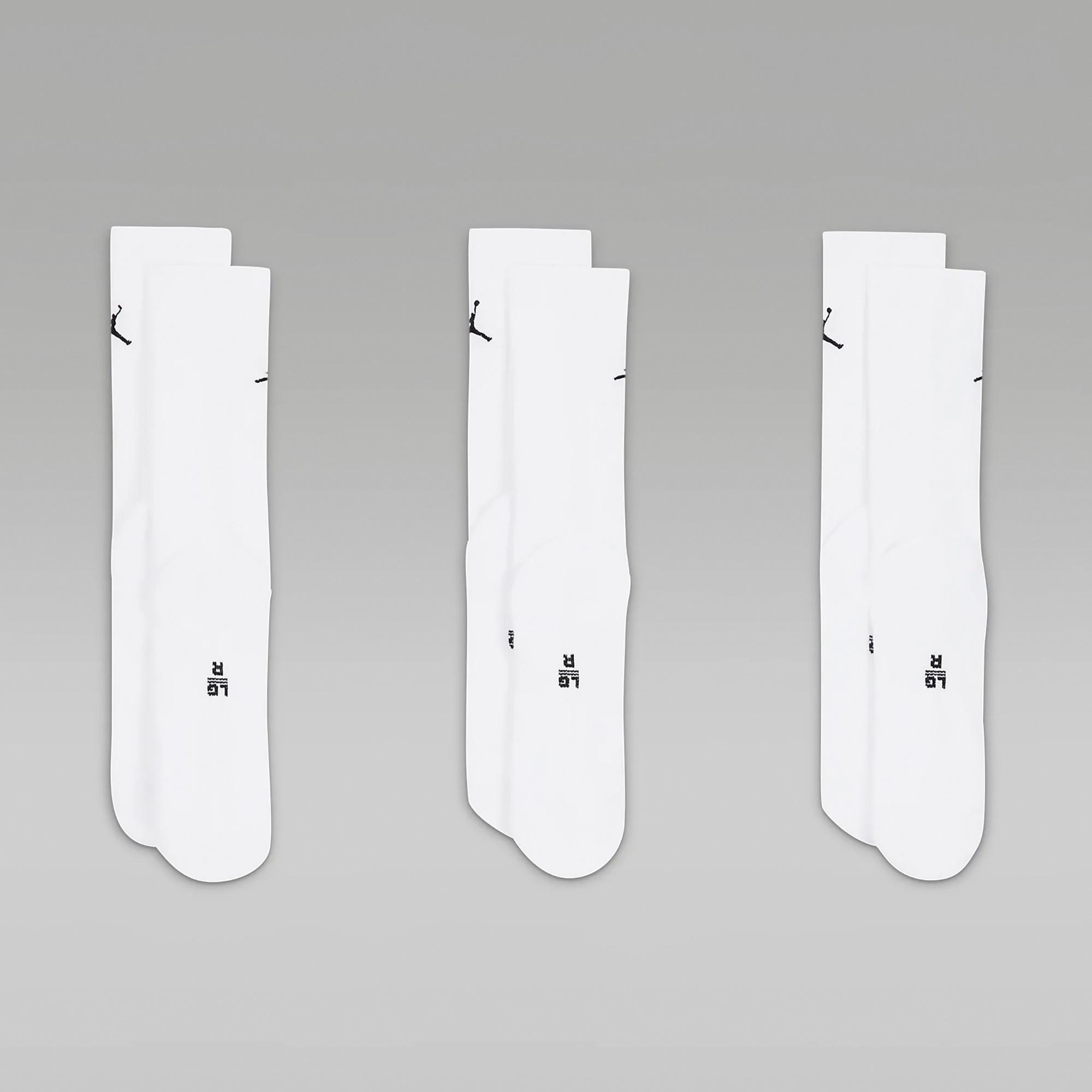 NIKE Jordan Everyday Crew Chaussettes 3 Paires  