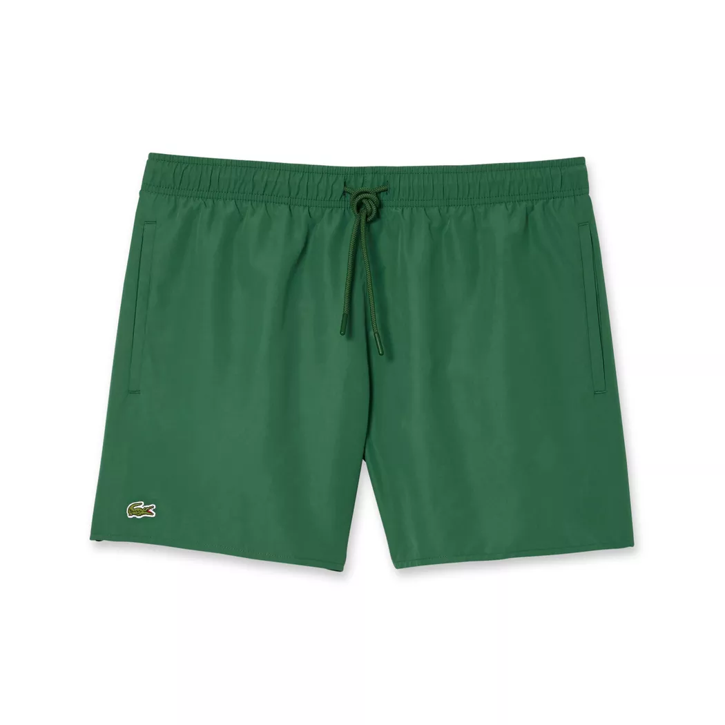 Lacoste Swim Shorts Dark Green S Men