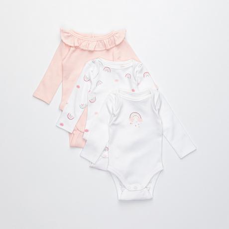 Manor Baby  Body, confezione da 3 