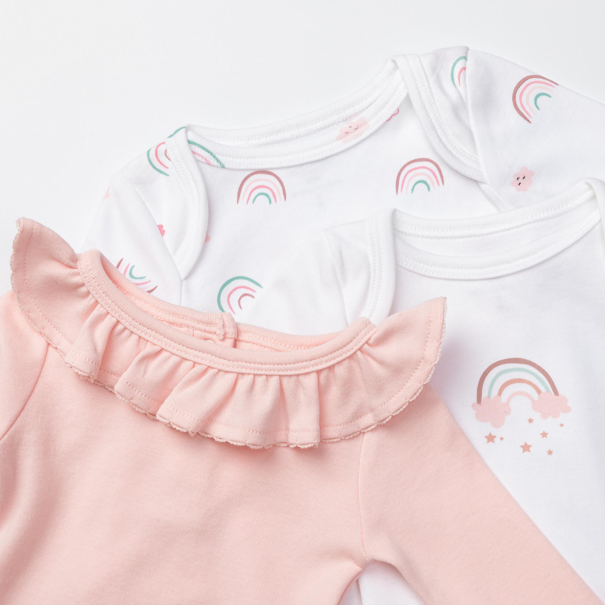 Manor Baby  Body, confezione da 3 