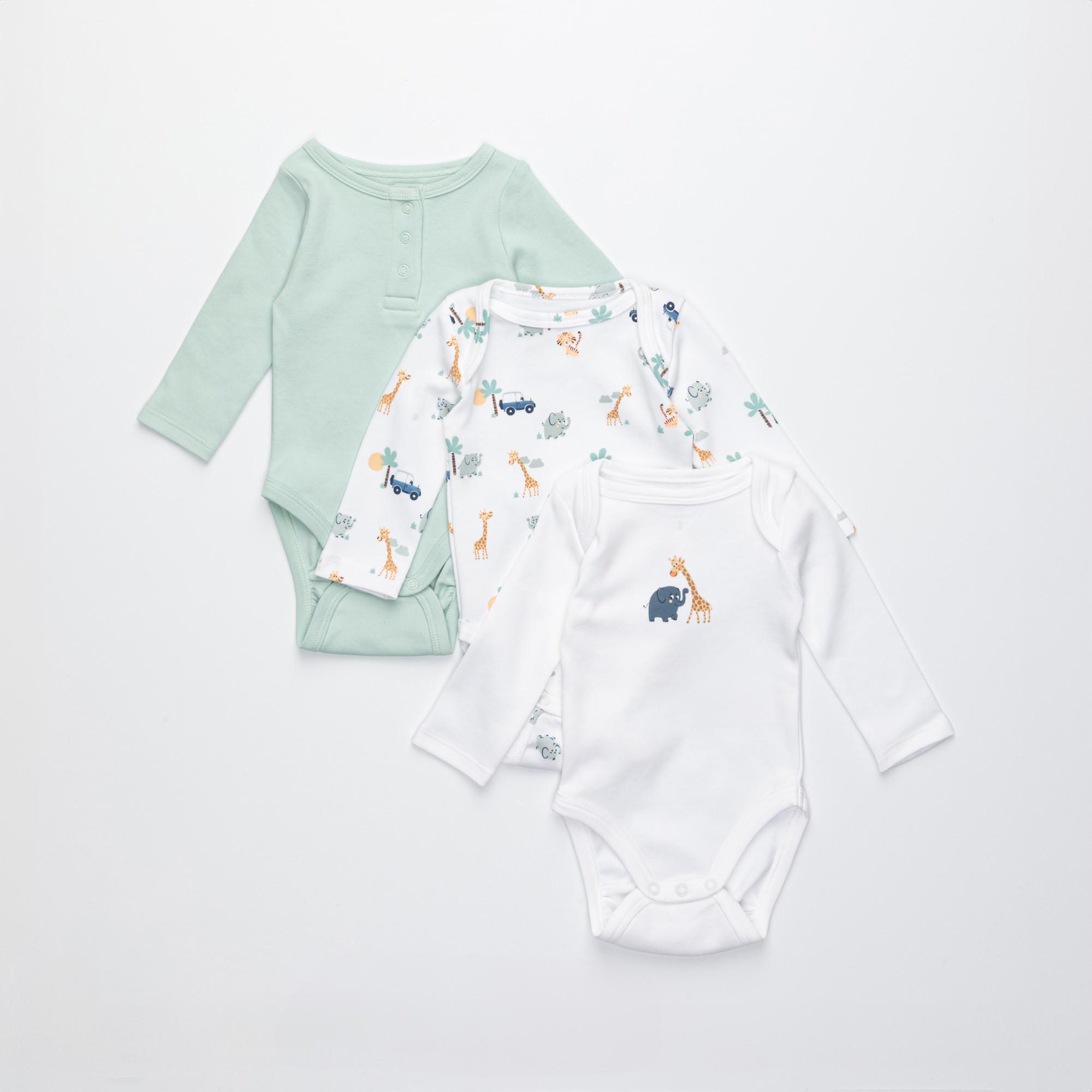 Manor Baby  Body, confezione da 3 