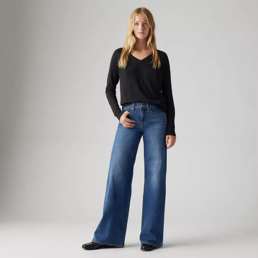 Levi's® - Jeans, Flared Leg Fit, für Damen, Dunkelblau, Größe W30/L30