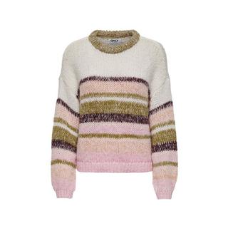 ONLY Pull en tricot rayé  