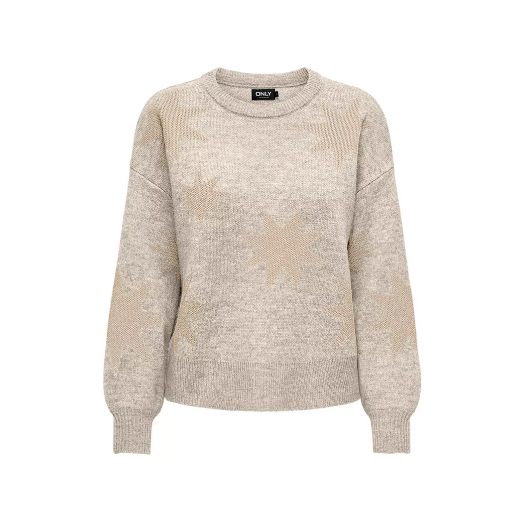 ONLY Onlrica Life V-Neck Knit Pullover