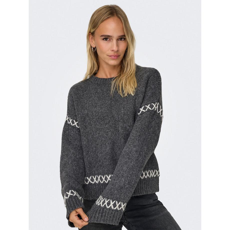 ONLY Strickpullover Rundhals  