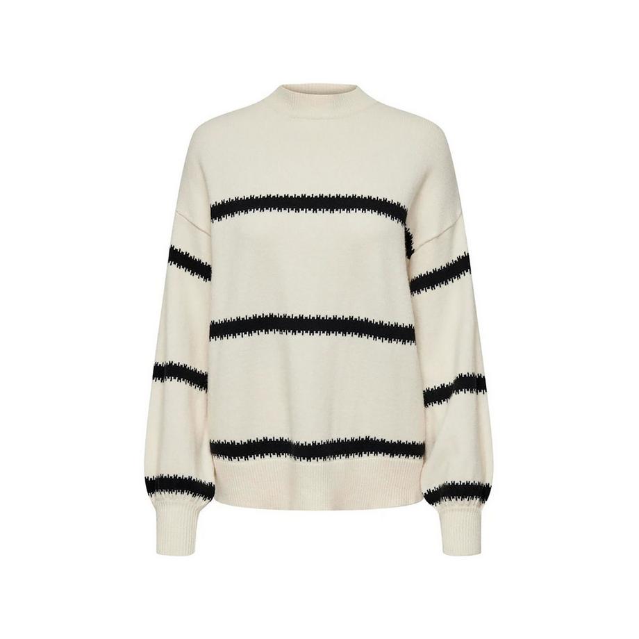 ONLY Pull rayé à col montant  