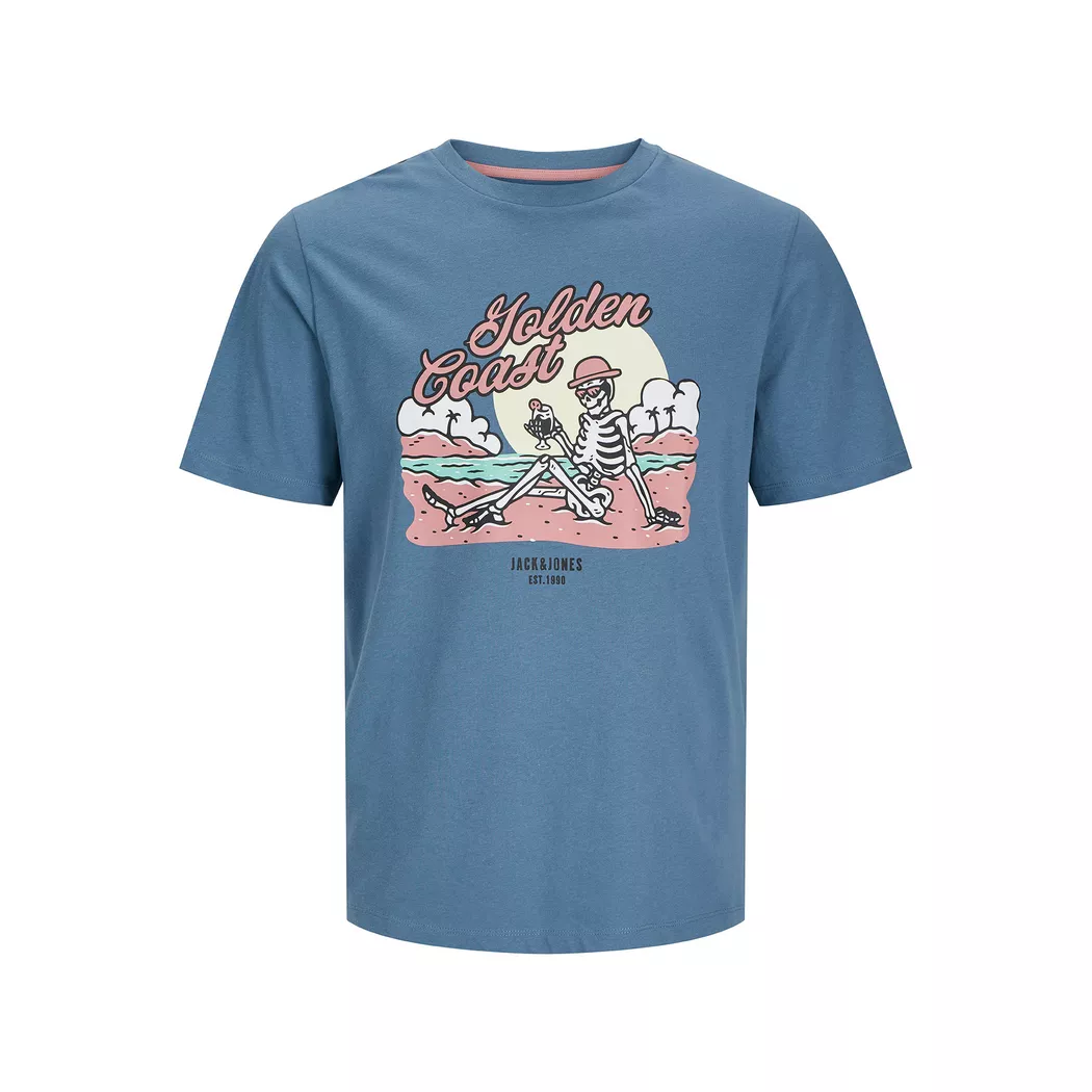 Jack & Jones - T-Shirt, für Herren, Lila, Größe L