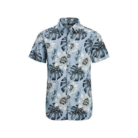 JACK & JONES JJHAWAII AOP SHIRT SS LN Camicia a maniche corte 