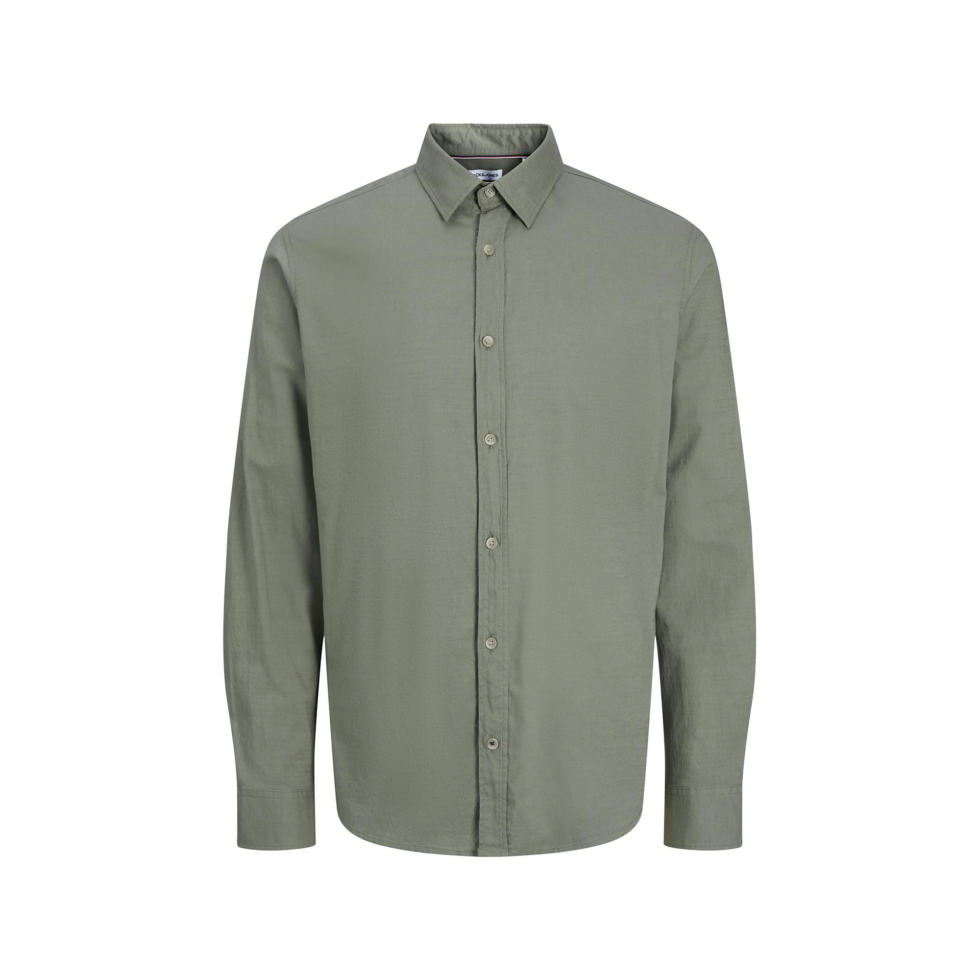 JACK & JONES JJPIERRE SLUB SHIRT LS Hemd, langarm 