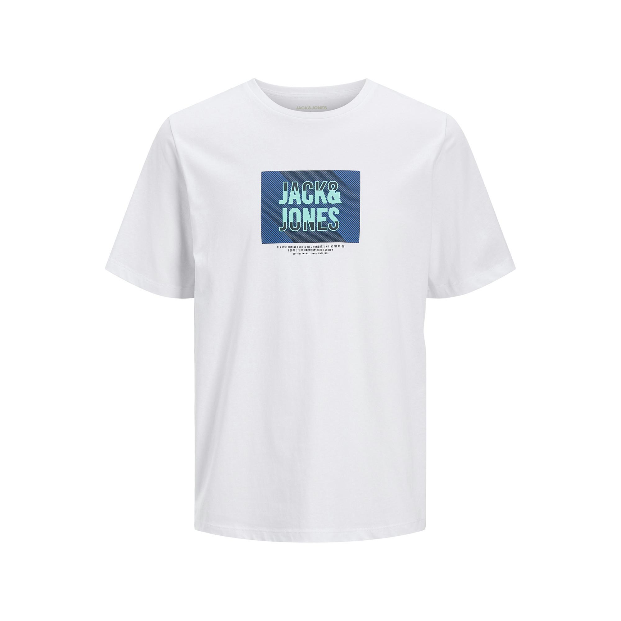 JACK & JONES JJHUDSON TEE SS CREW NECK LN T-shirt 