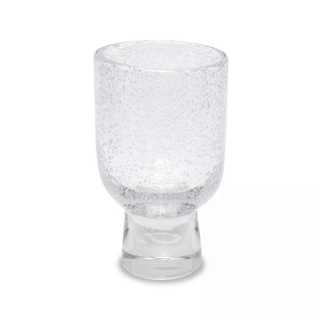 Manor - Becher mit Fuss, 230 ml, Transparent