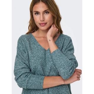ONLY Col V Manches Longues Coupe Relax Pull  