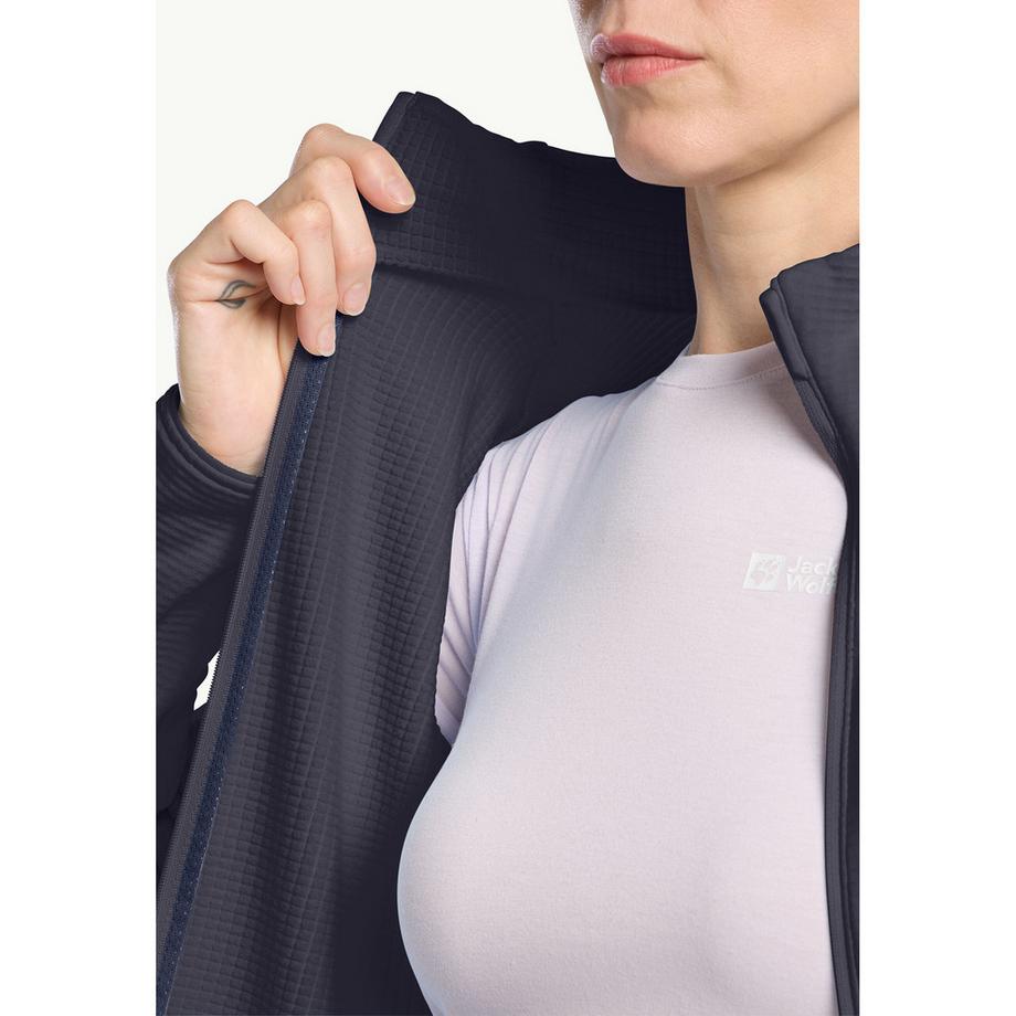 Jack Wolfskin Kolbenberg Fz W Veste en polaire sans capuche 