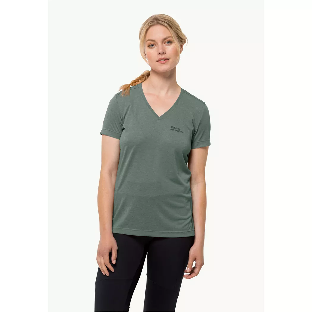 Jack Wolfskin - T-Shirt, für Damen, Mint, Größe S