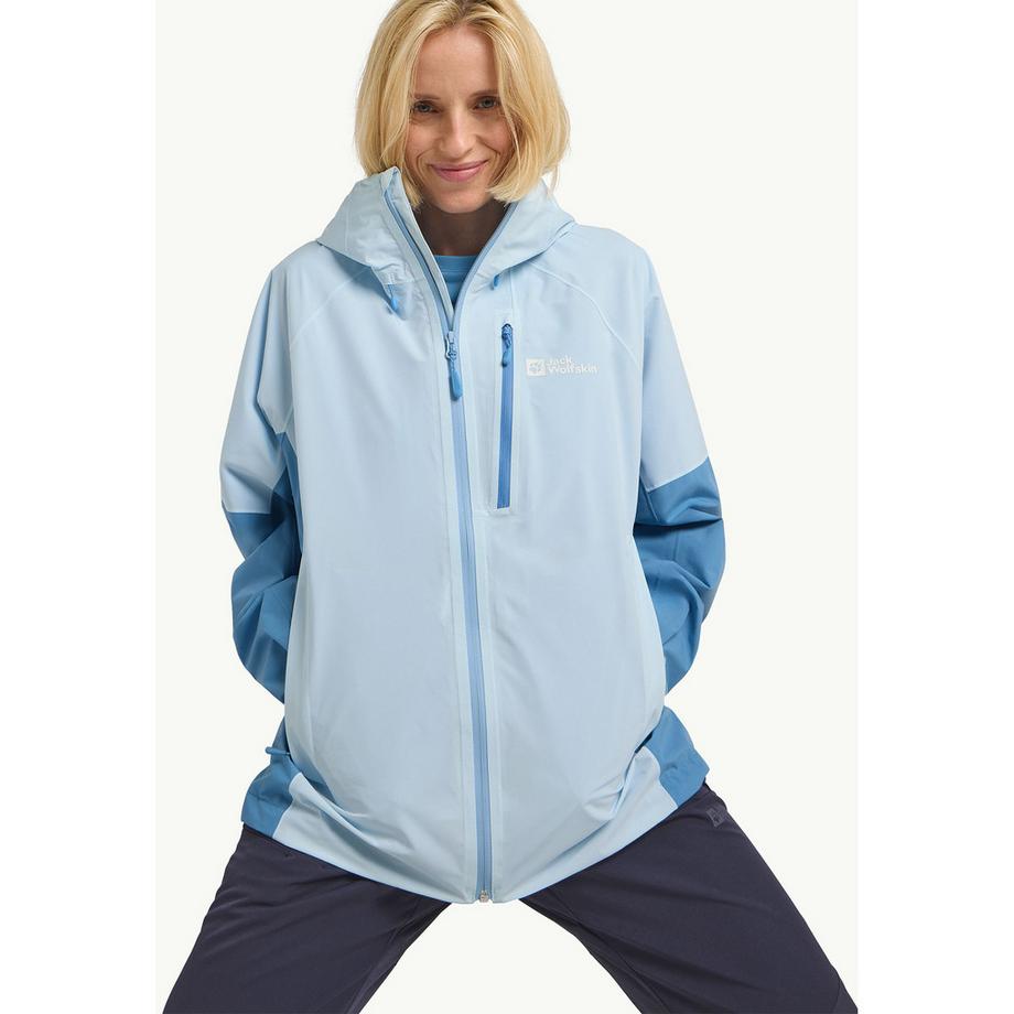 Jack Wolfskin Eagle Peak 2L Jkt W Giacca da trekking con cappuccio 