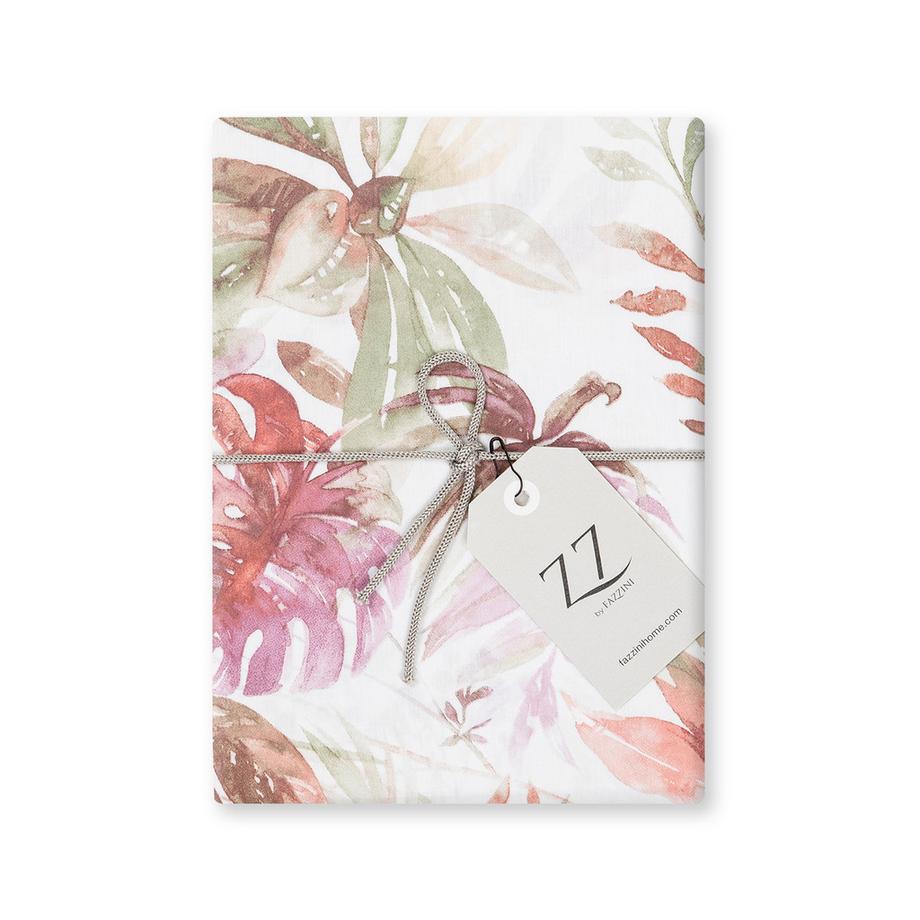 FAZZINI Vallefiorita Taie d'oreiller à motif floral  