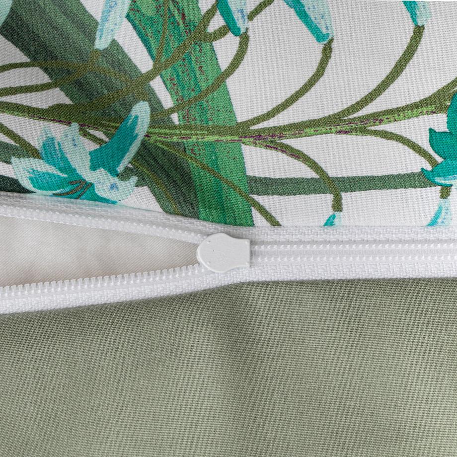 FAZZINI Fiorello Taie d'oreiller à motif floral  