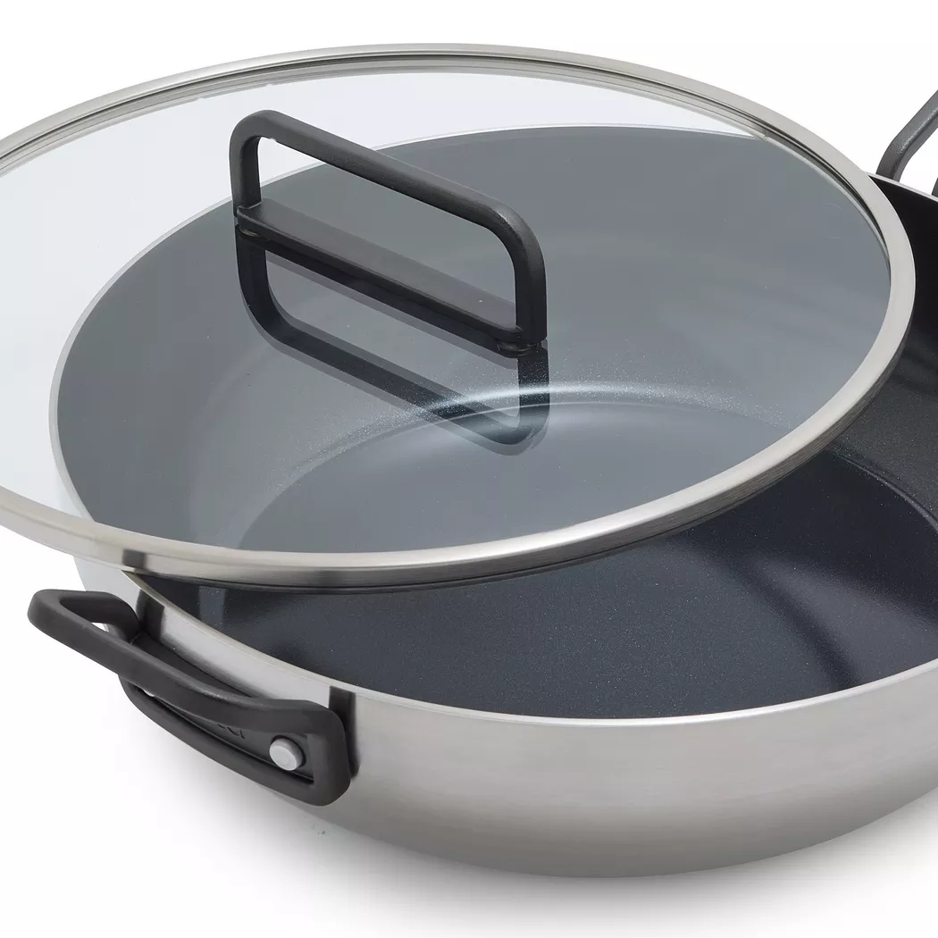 GreenPan - Bratpfanne, 33cm, Chrom