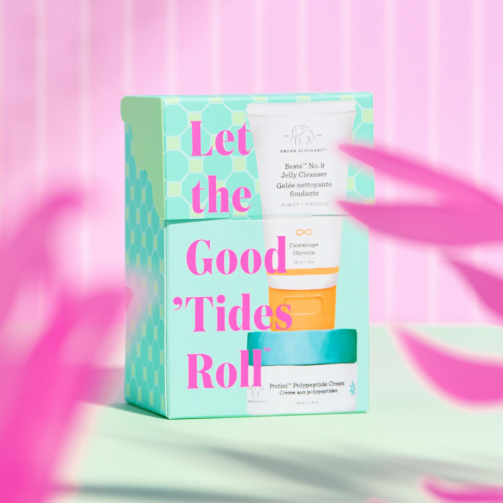 DRUNK ELEPHANT  Let the Good 'Tides Roll™ - Gesichtspflegeprodukte in Reisegrösse 