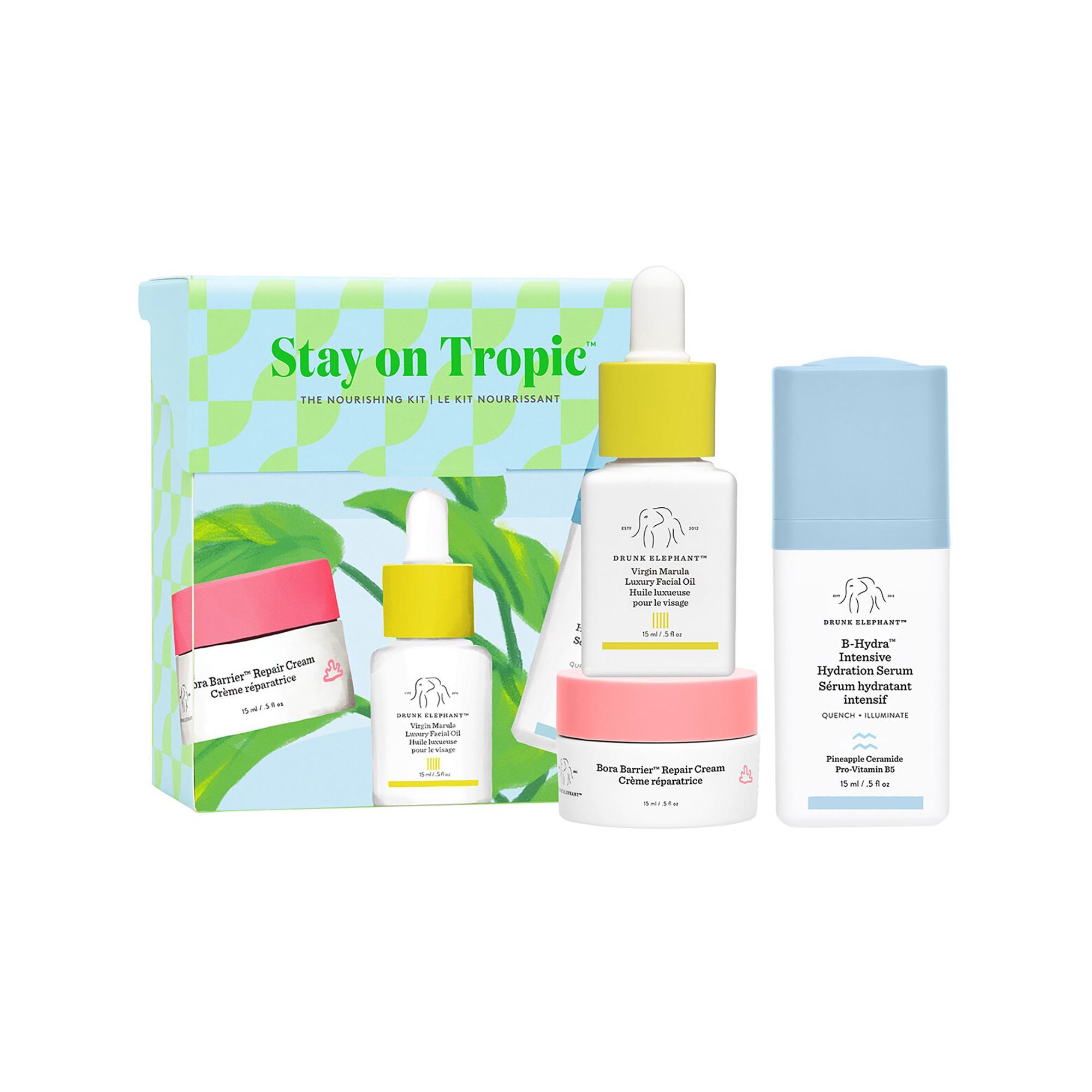 DRUNK ELEPHANT  Stay on Tropic™ - Coffret soins hydratants 