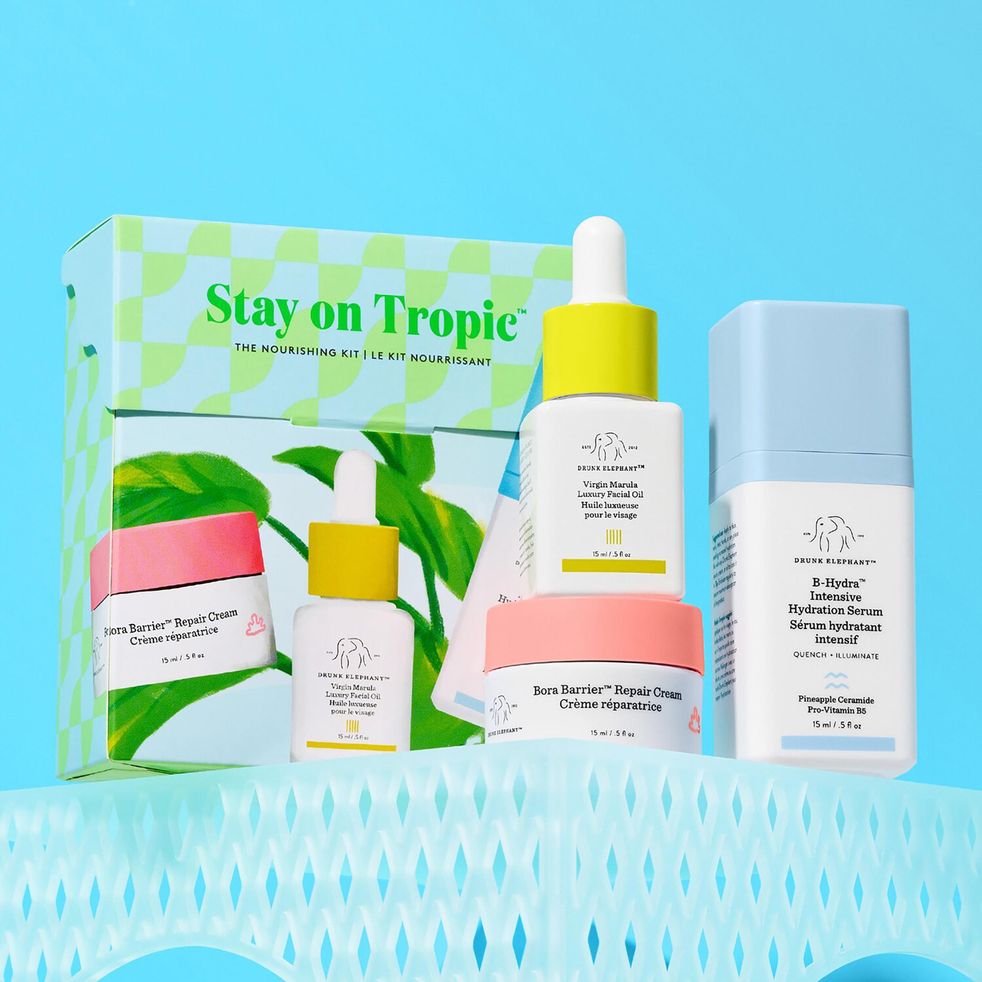 DRUNK ELEPHANT  Stay on Tropic™ - Coffret soins hydratants 