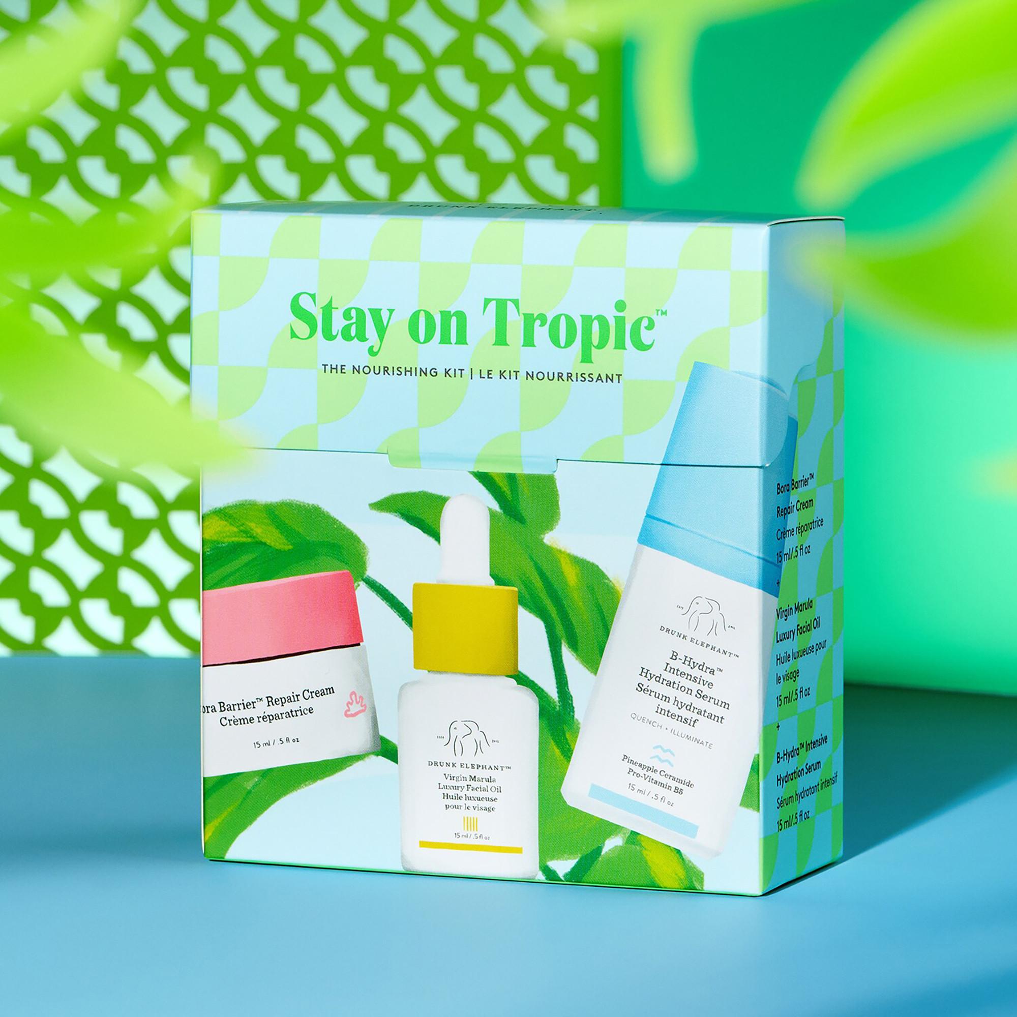 DRUNK ELEPHANT  Stay on Tropic™ - Feuchtigkeitspflegeset 