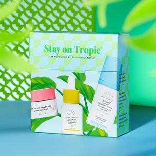 DRUNK ELEPHANT  Stay on Tropic™ - Coffret soins hydratants 