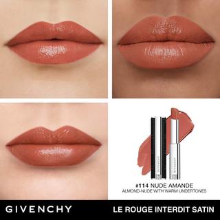 GIVENCHY  Le Rouge Interdit Satin - Satin-Finish Lippenstift 