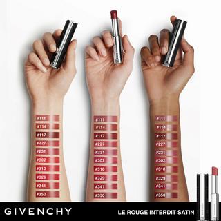 GIVENCHY  Le Rouge Interdit Satin - Rouge à Lèvres Fini Satin 