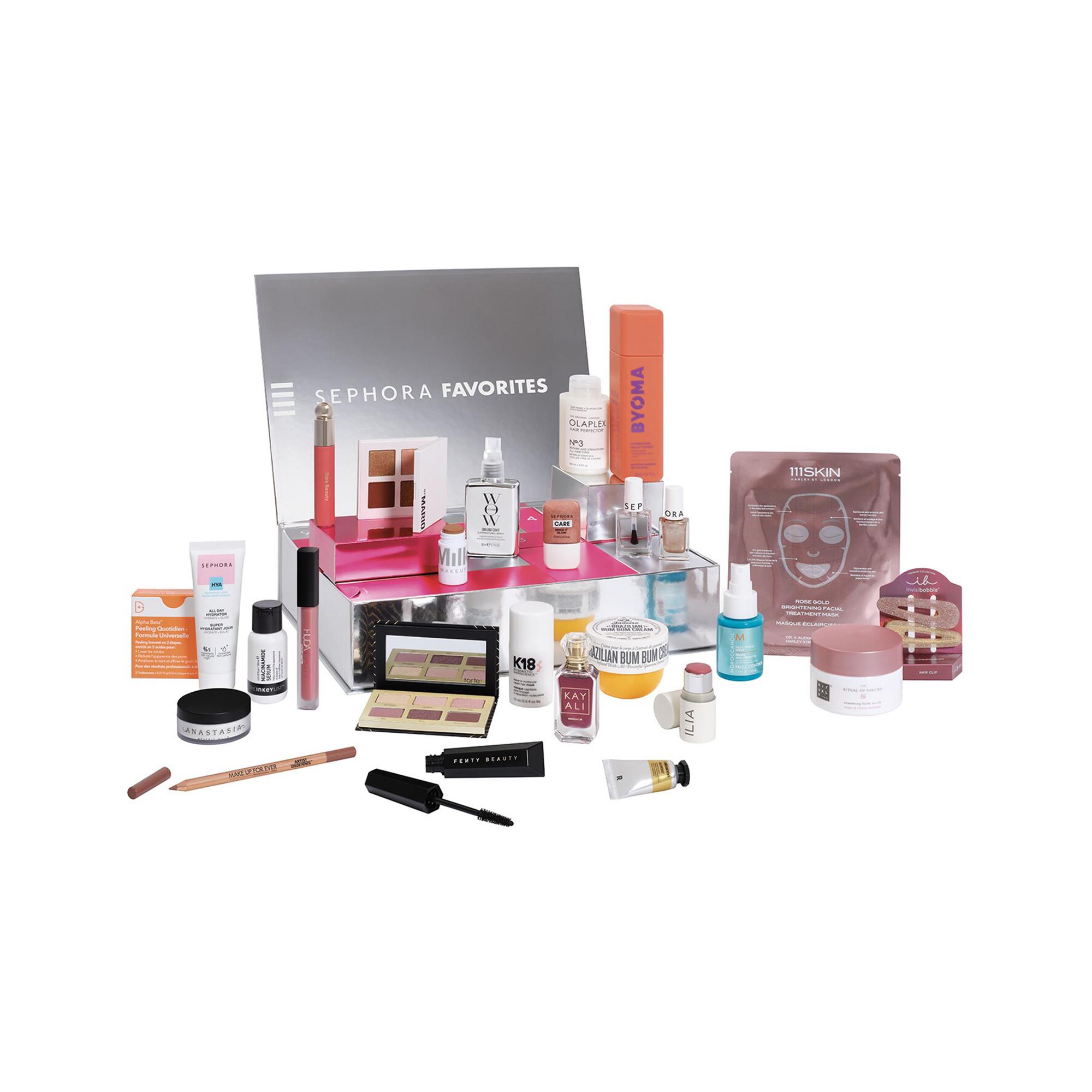 SEPHORA FAVORITES  Calendario dell'Avvento - 26 prodotti make-up, skincare, capelli, profumo 