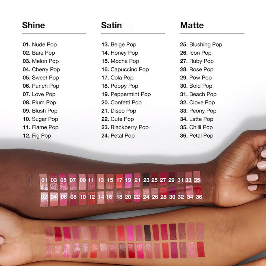 CLINIQUE  Pop Longwear Lipstick 