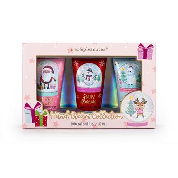 Crema Mani Set 3 pezzi Rosa