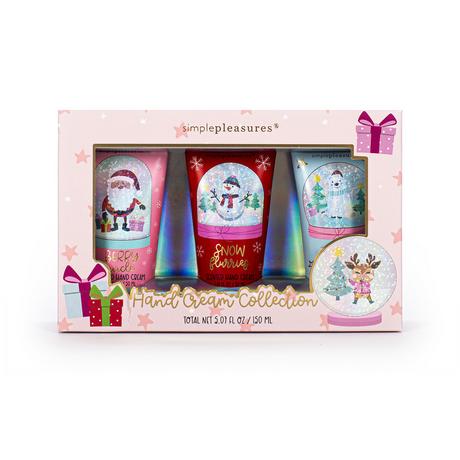 Simple Pleasures  Crema Mani Set 3 pezzi Rosa 