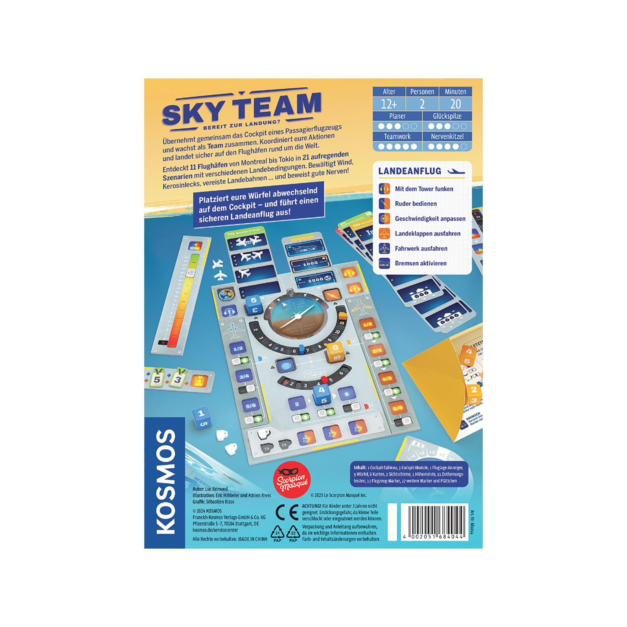 Kosmos  Sky Team – Bereit zur Landung? Allemand 