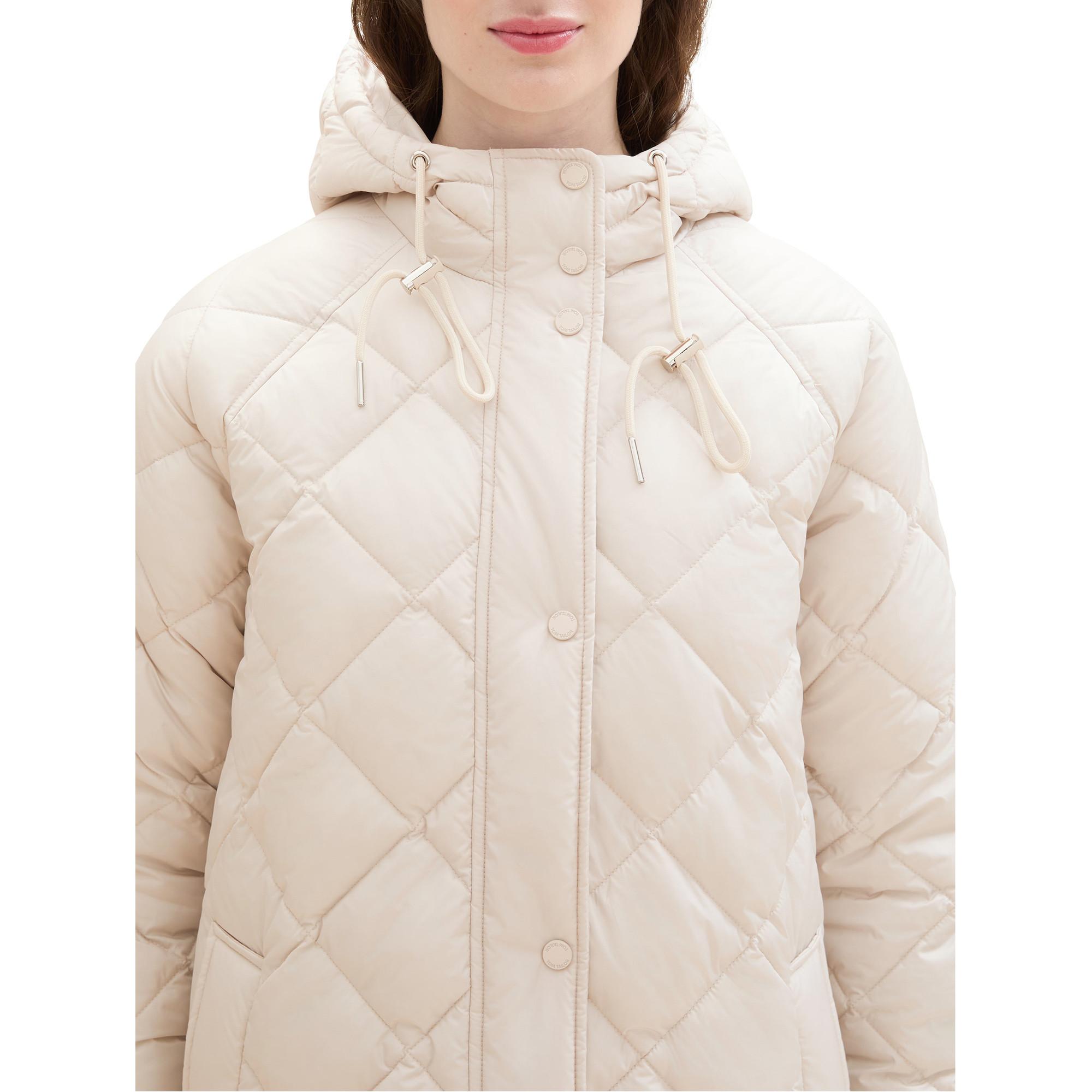 TOM TAILOR Leichter Steppmantel mit Kapuze  