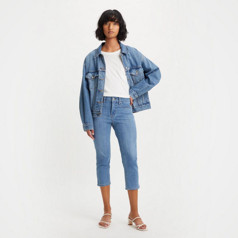 Levi's® 80s Mom Regular Fit Capri Jeans  