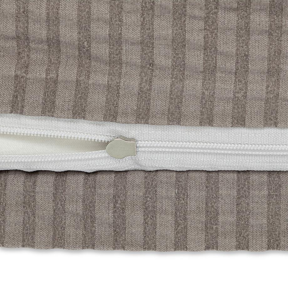 Manor Gala Taie d'oreiller Seersucker  