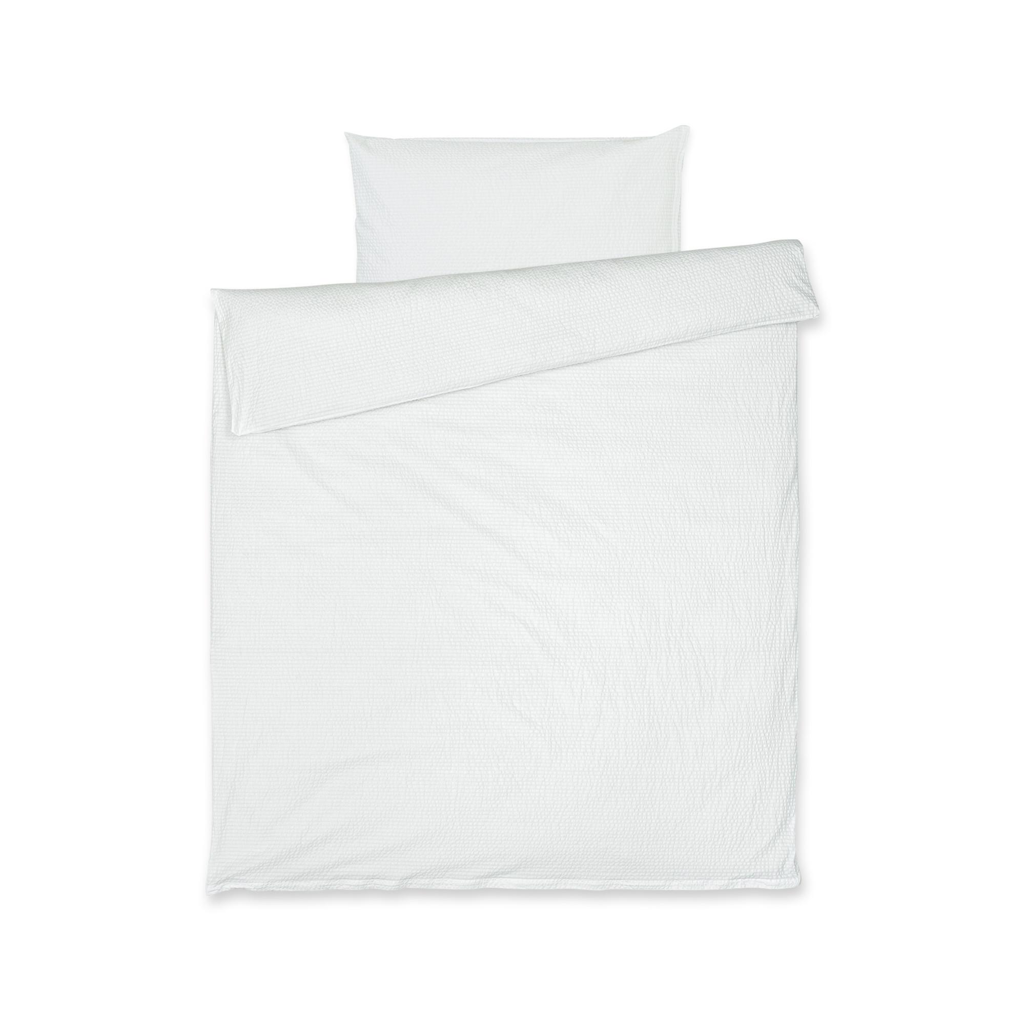 Manor Gala Taie d'oreiller Seersucker  