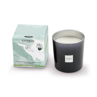 ESTEBAN Bougie parfumée rechargeable PUR LIN 