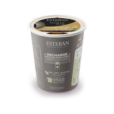 ESTEBAN Recharge pour bougie parfumée VANILLE D'OR 