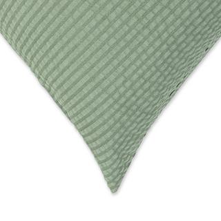 Manor Gala Taie d'oreiller Seersucker  