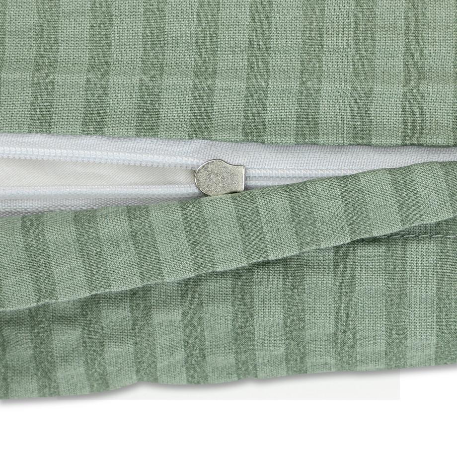 Manor Gala Taie d'oreiller Seersucker  