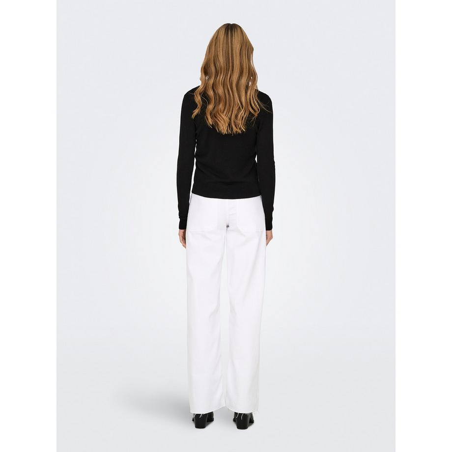 ONLY Pullover Scollo a V Maniche Lunghe  